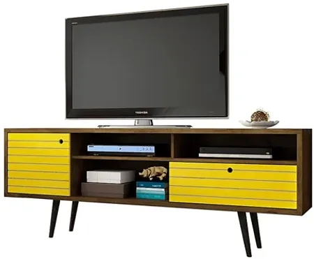 Vallar Brown/Yellow 71 In. Console
