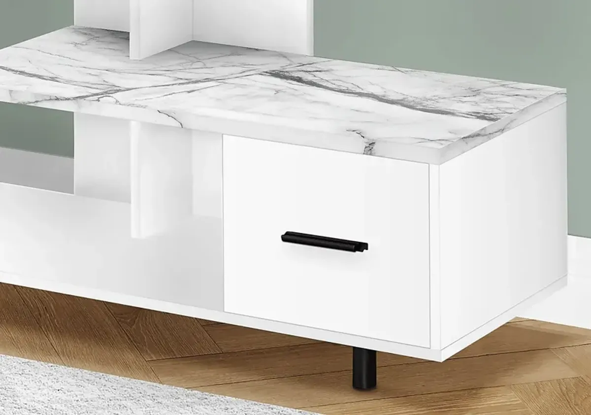 Vilenah White 47 in. Console