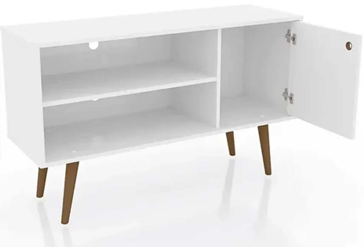 Flaxmill White 42 In. Console