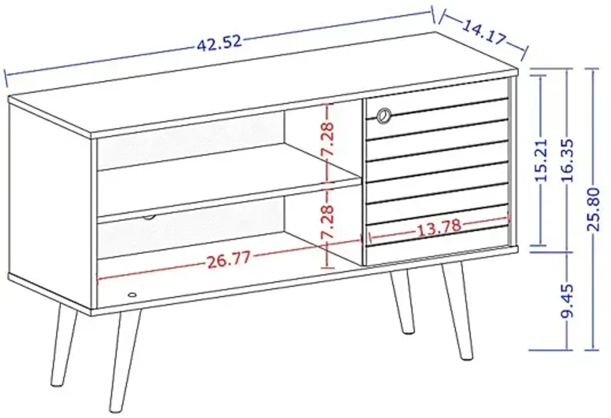 Flaxmill Yellow 42 In. Console