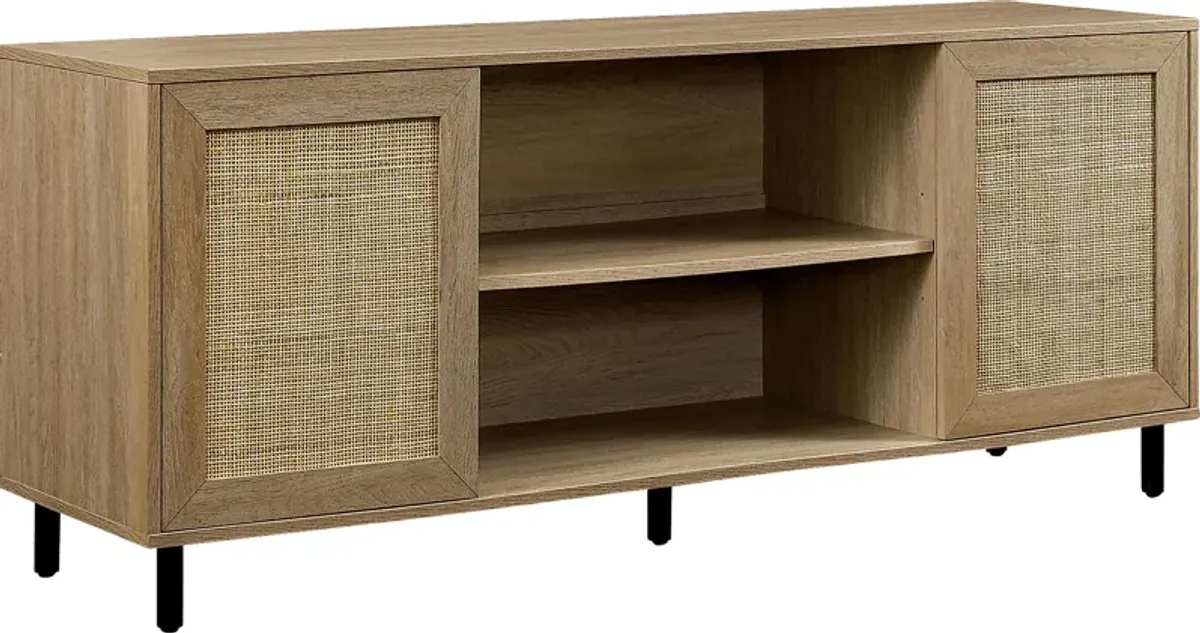 Sollway Oak 58 in. Console