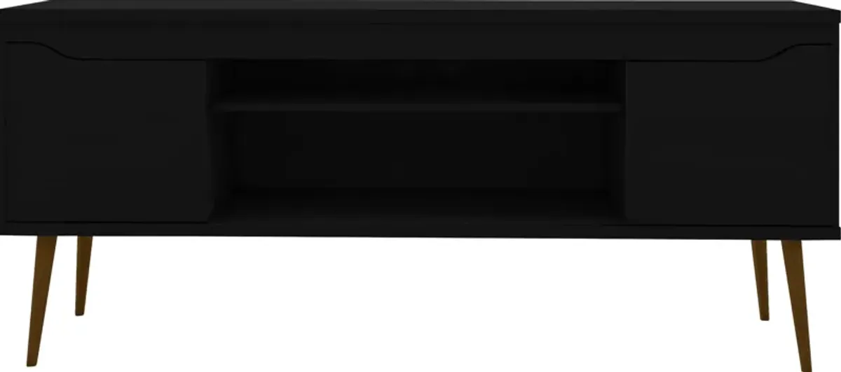 Surlin Black 63 in. Console