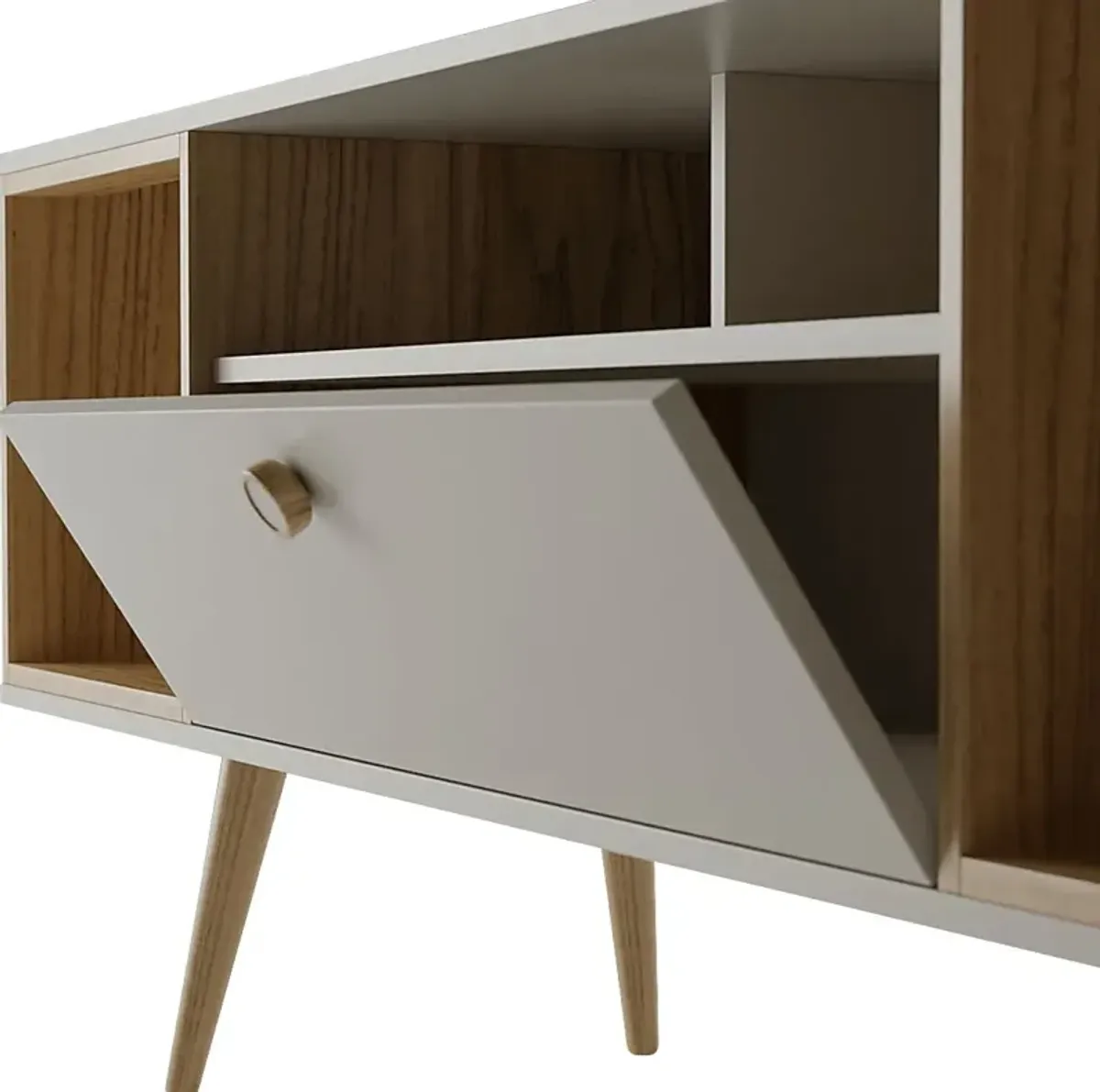 Pelto White 63 in. Console