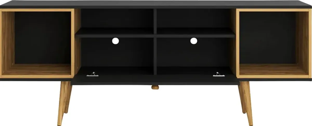 Pelto Black 63 in. Console