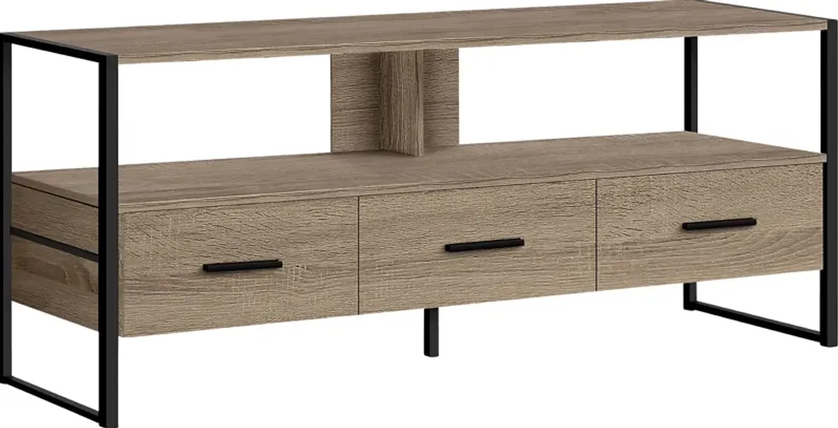 Twilley Taupe 49 in. Console