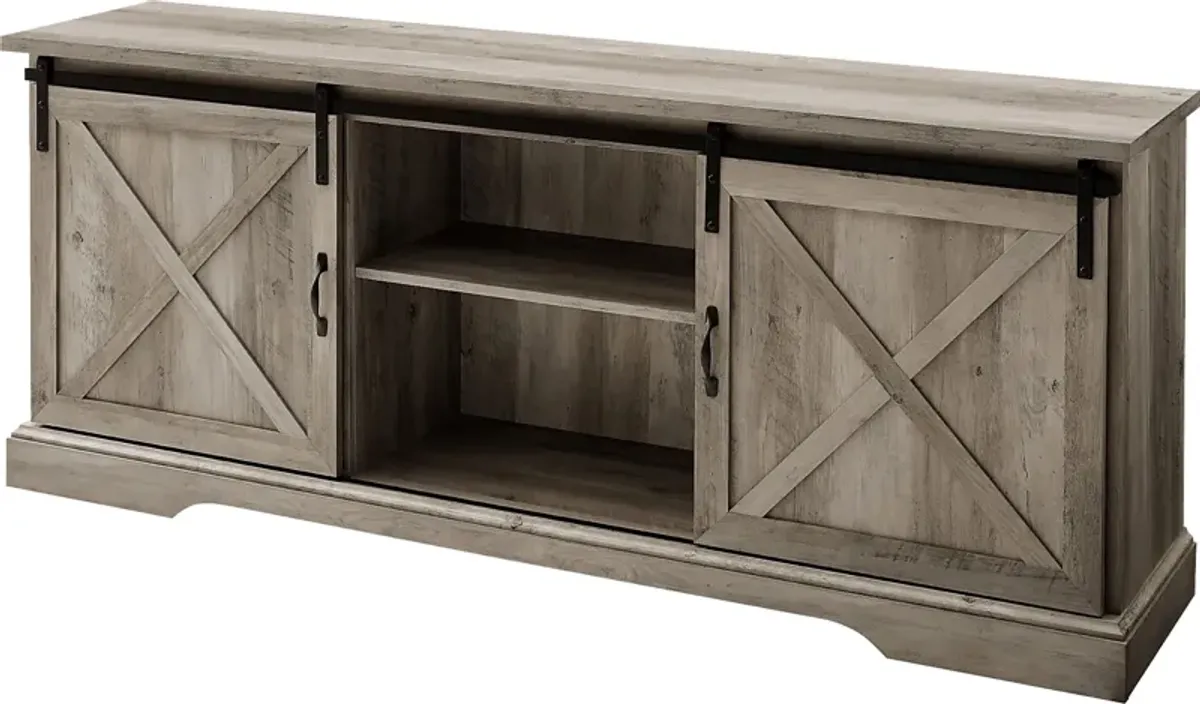 Meador Gray 70 in. Console