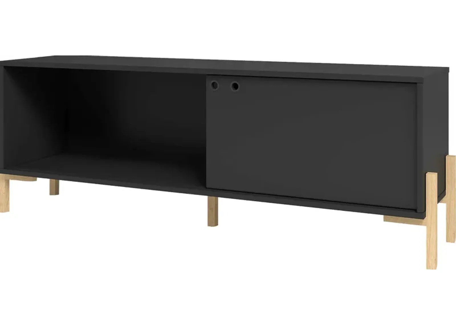 Southmont Black 55 in. Console