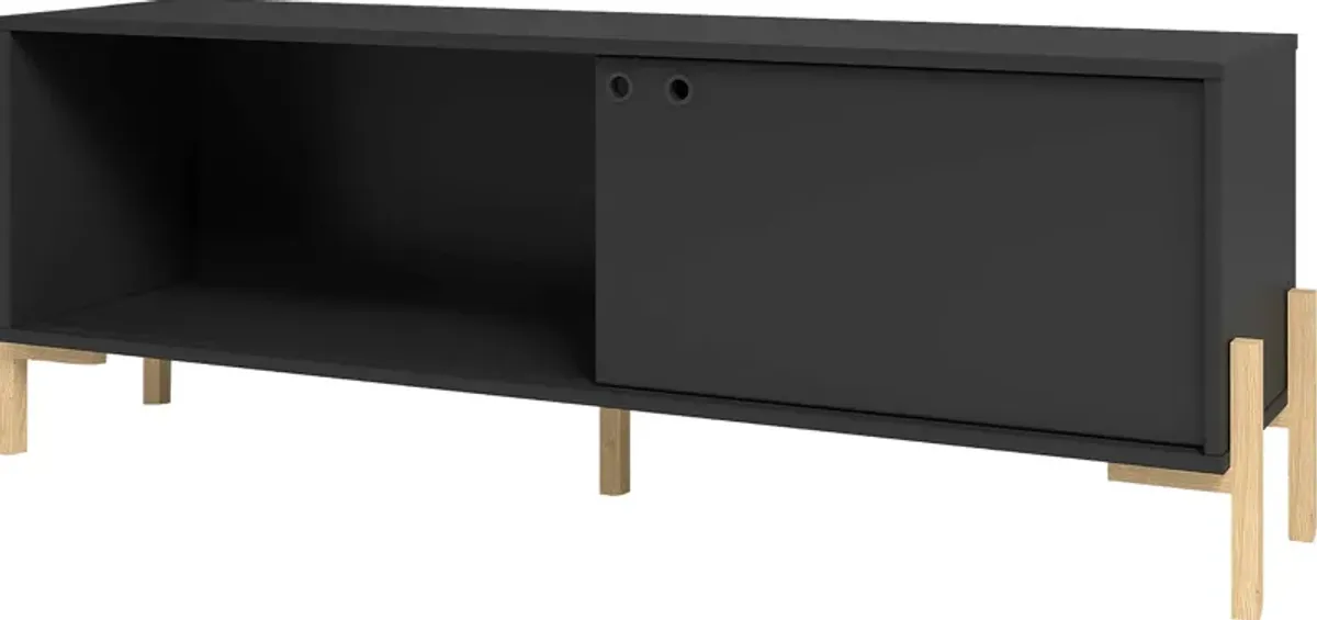 Southmont Black 55 in. Console