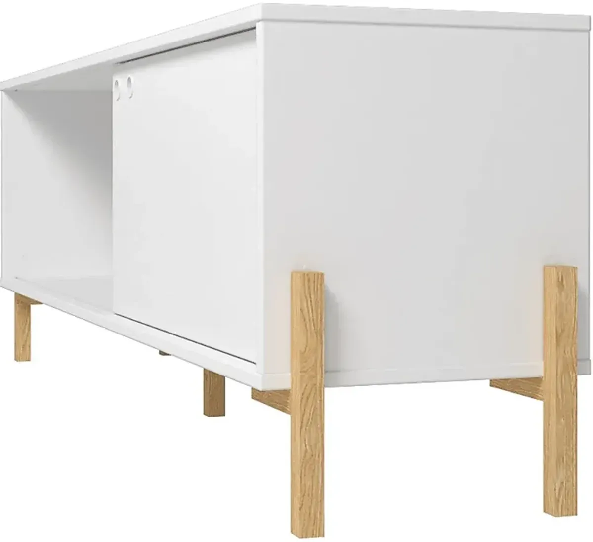 Southmont 55 in. White Console