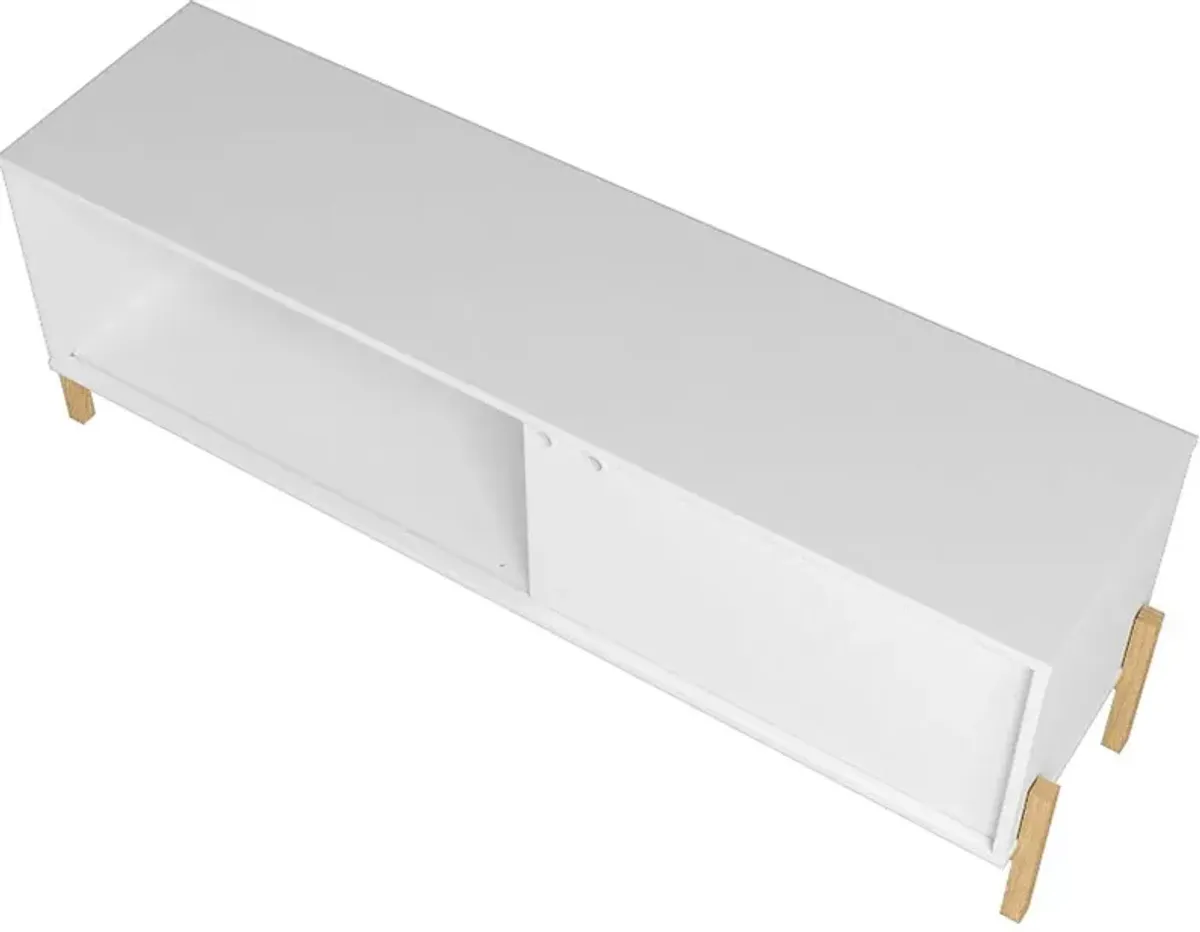 Southmont 55 in. White Console