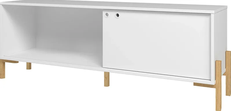 Southmont 55 in. White Console