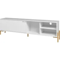 Southmont White 73 in. Console