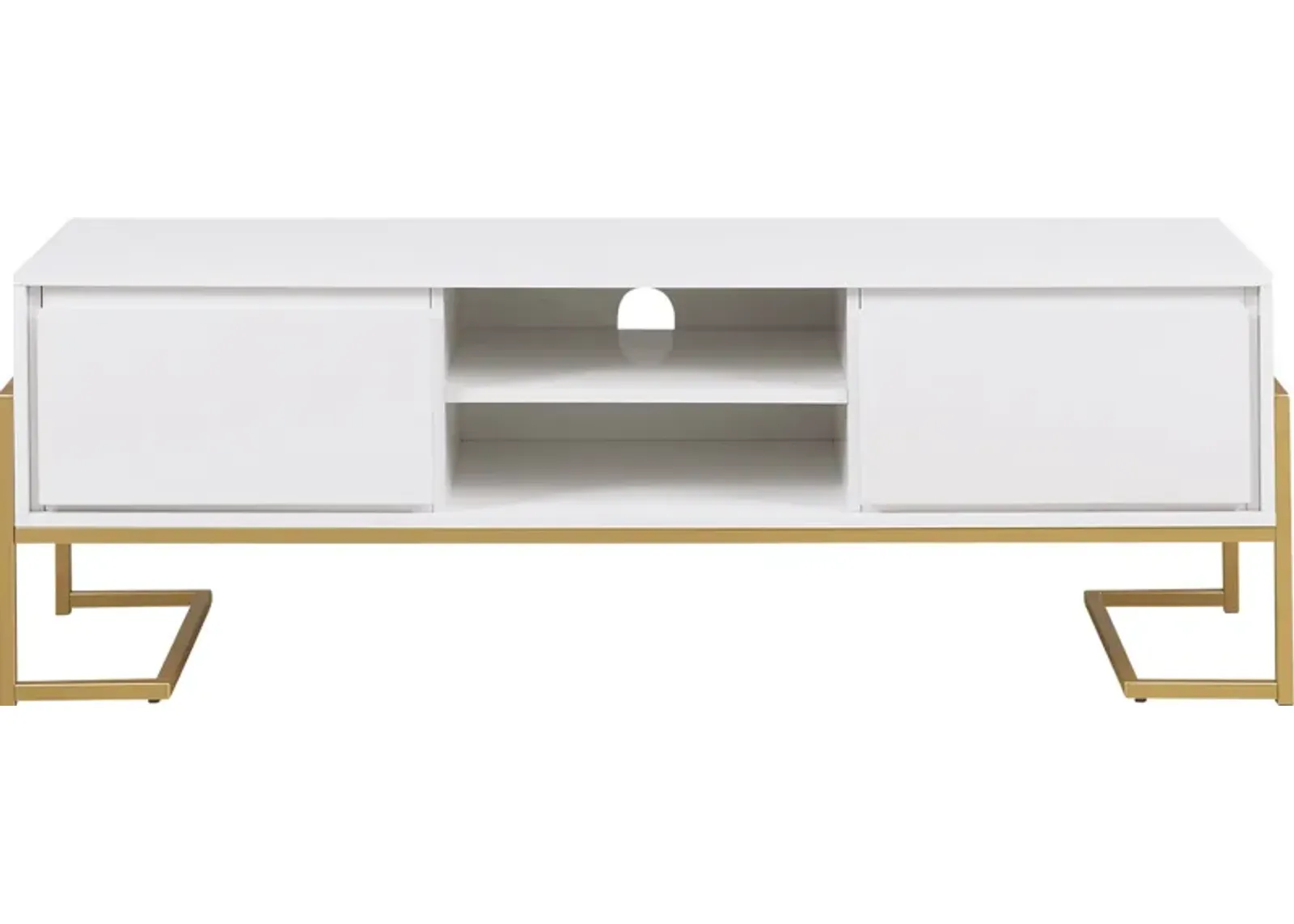 Wysalla White 60 in. Console