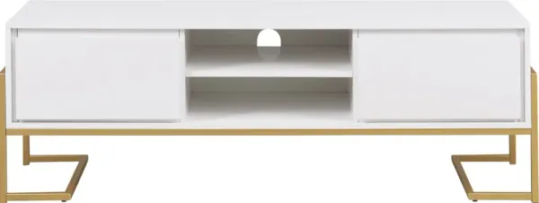 Wysalla White 60 in. Console