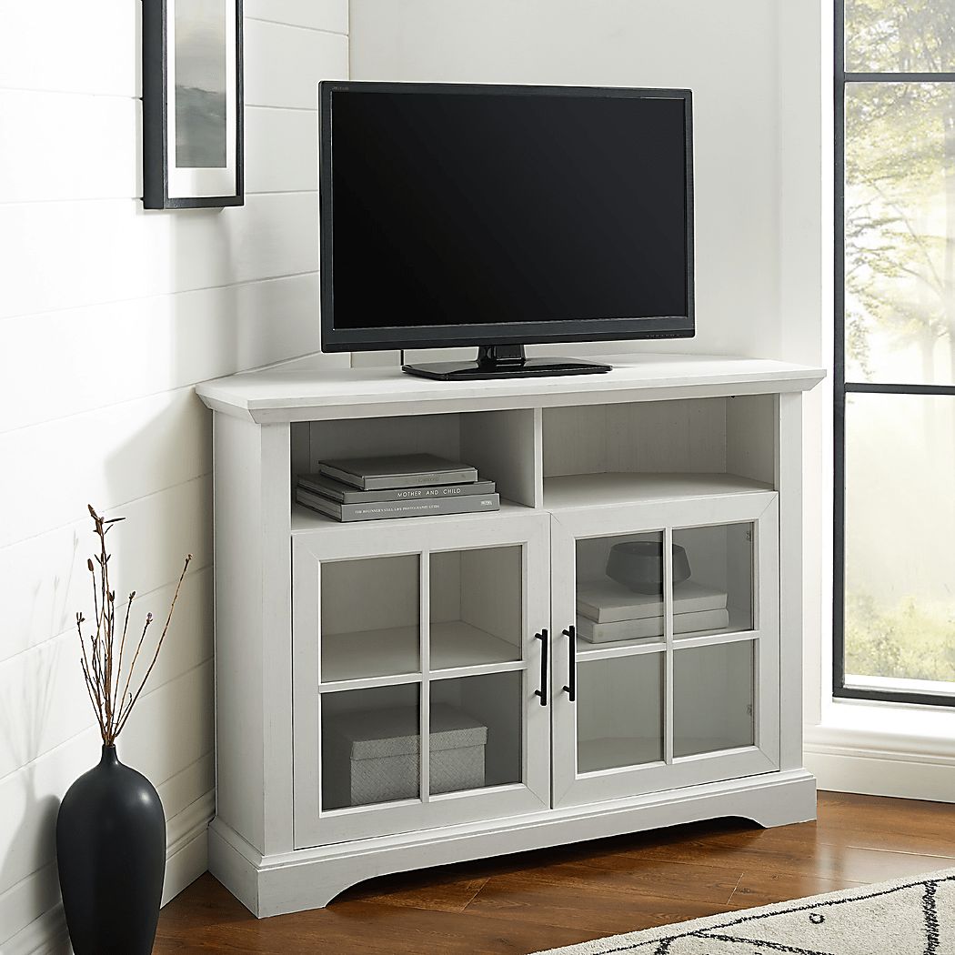 Beaconshope White 44 in. Console