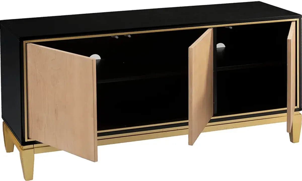 Paynter Black 50 in. Console