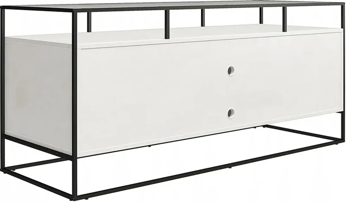 Caroridge White 53 in. Console