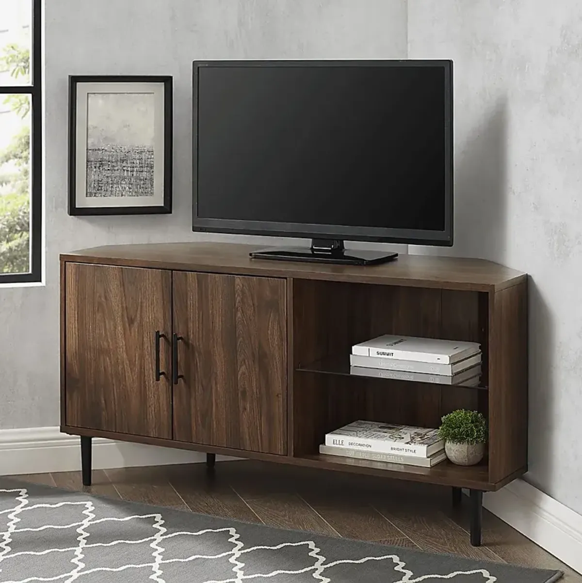 Knollhaven Walnut 48 in. Console
