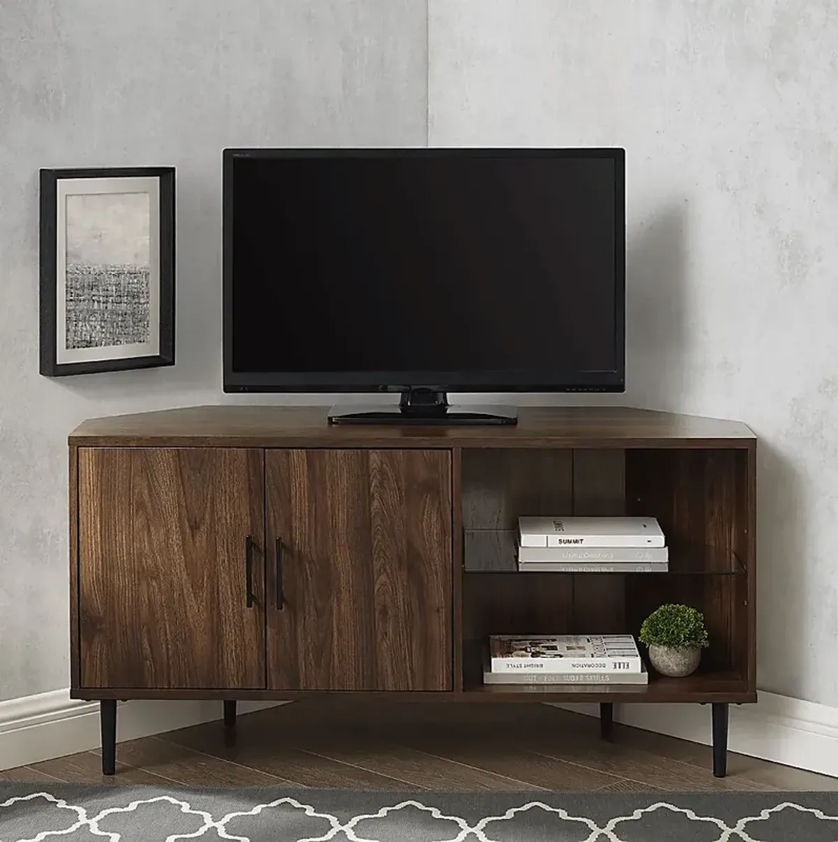 Knollhaven Walnut 48 in. Console