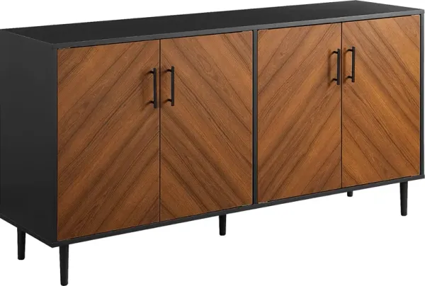 Consaul Black 58 in. Console