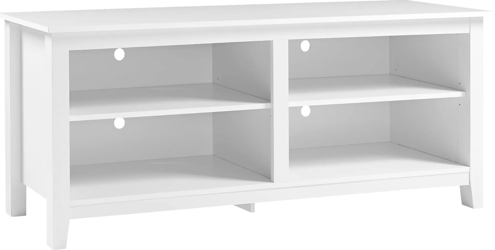 Rosevale White 58 in. Console