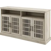 Elgywood White 58 in. Console