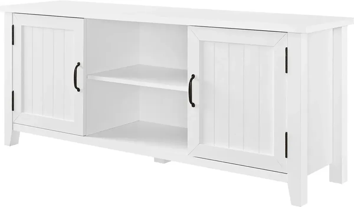 Draycott White 58 in. Console