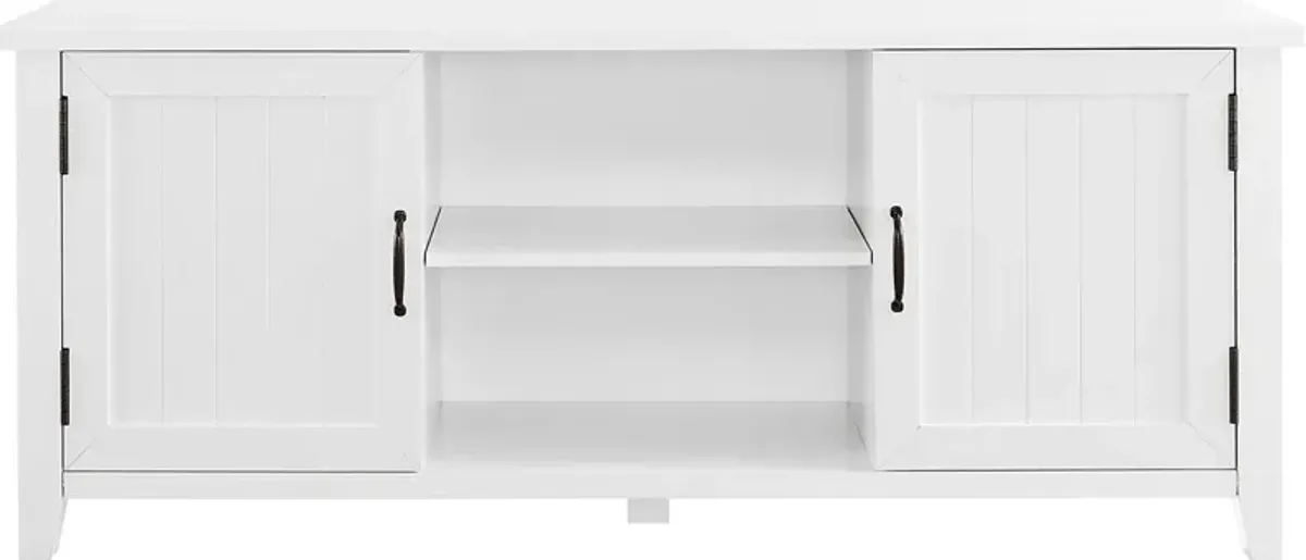 Draycott White 58 in. Console