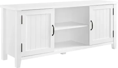 Draycott White 58 in. Console