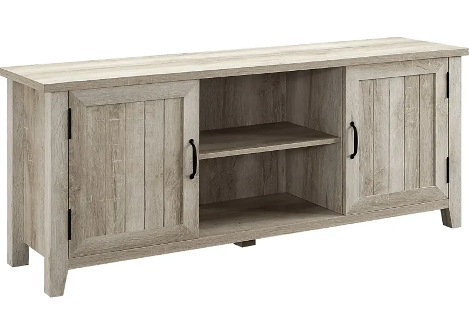 Draycott White Oak 58 in. Console