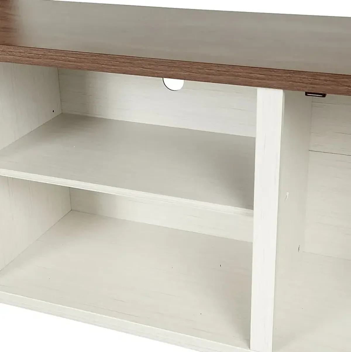 Rithera White 59 TV Console