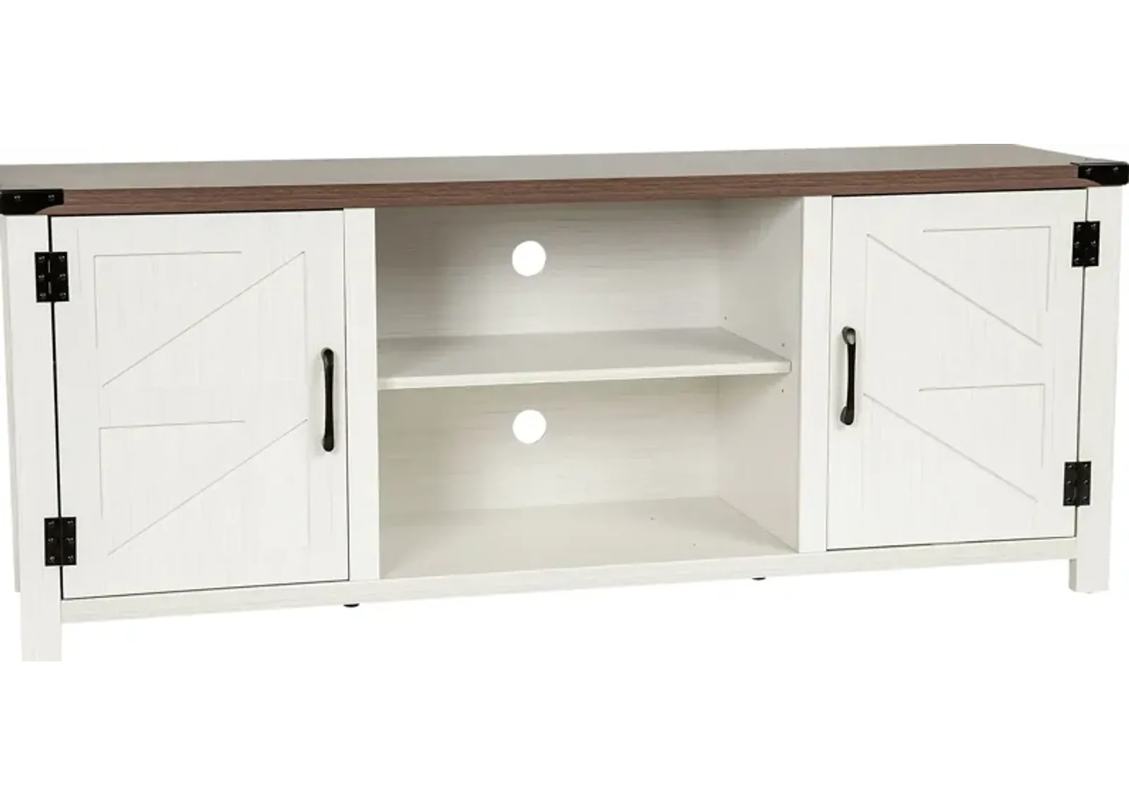 Rithera White 59 TV Console