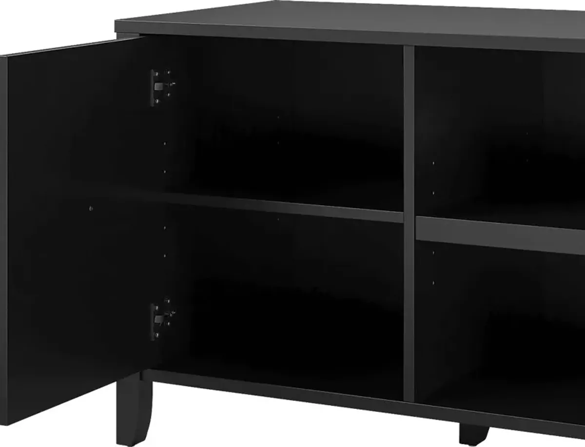 Breslaw Black 59 in. Console