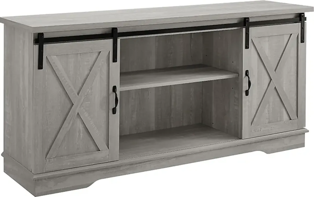 Coneflower Gray 58 in. Console