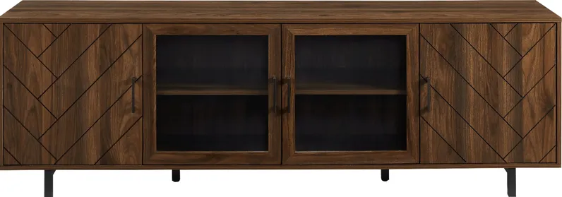 Winsland Walnut 70 in. Console