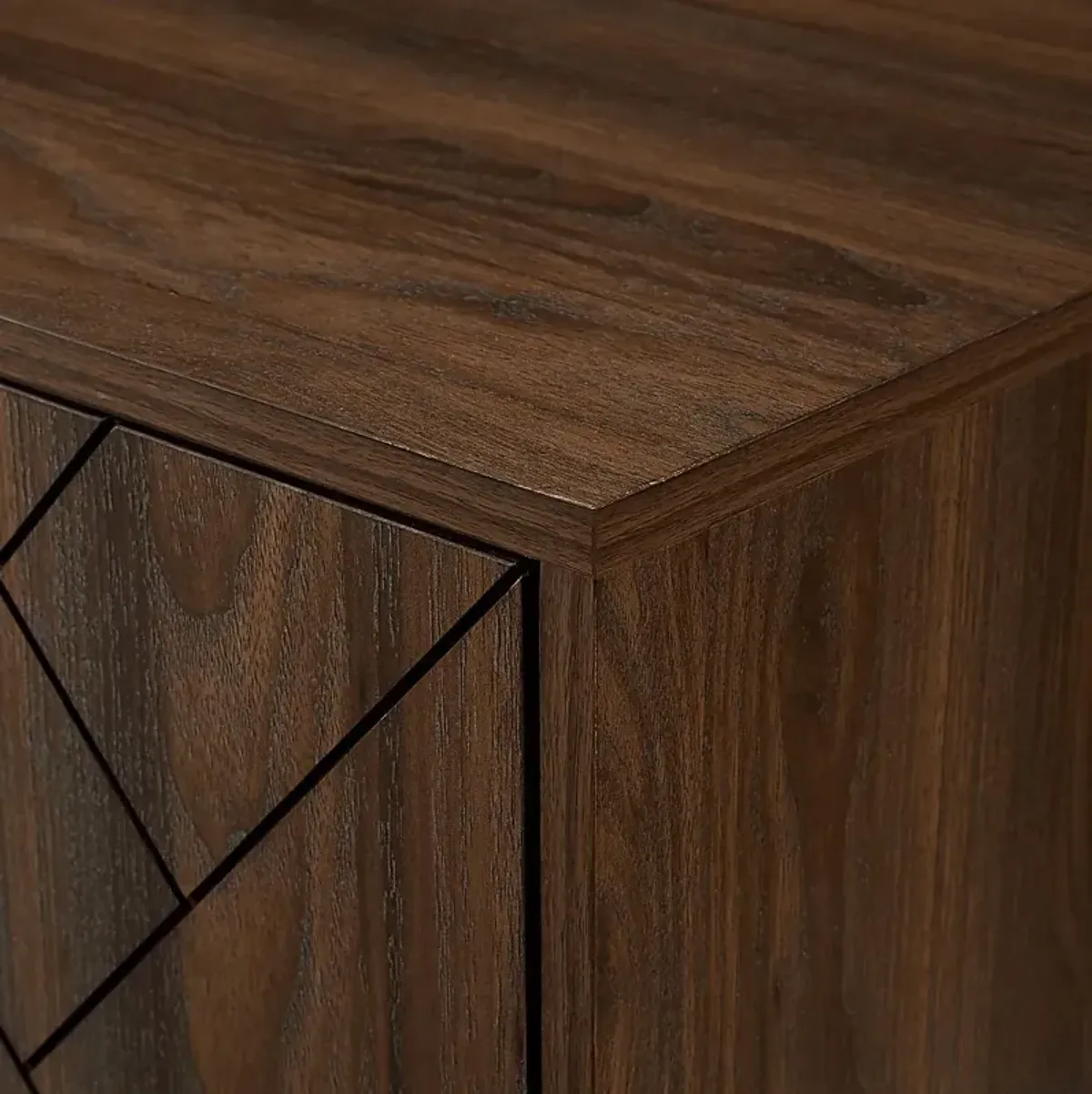 Winsland Walnut 70 in. Console