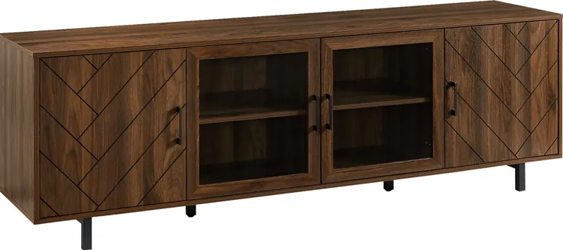 Winsland Walnut 70 in. Console