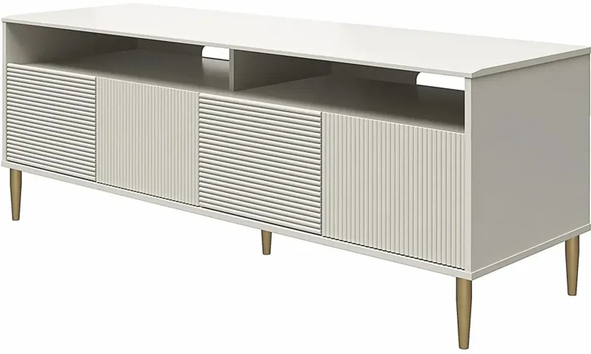 Canser Light Gray 62 in. Console