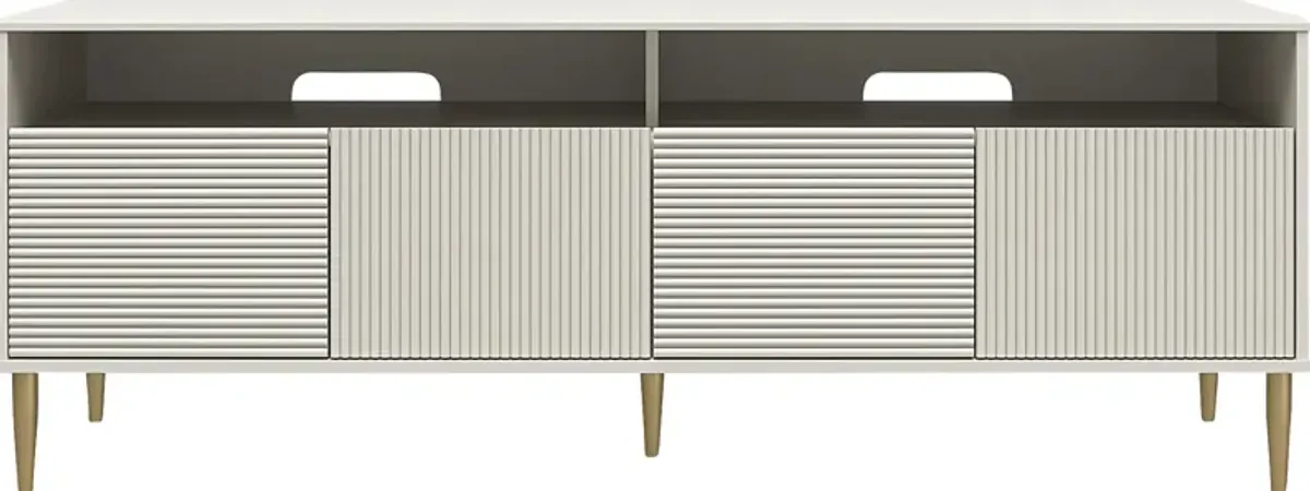 Canser Light Gray 62 in. Console