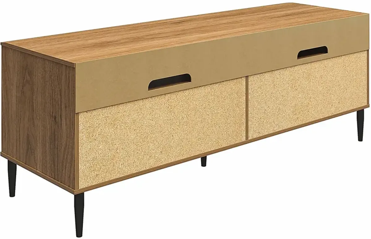 Canser Walnut 62 in. Console