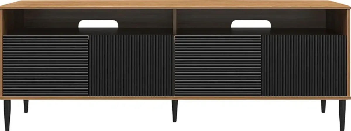 Canser Walnut 62 in. Console