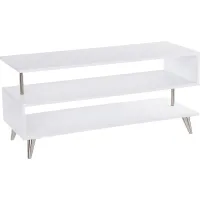 Chickering White 40 in. Console
