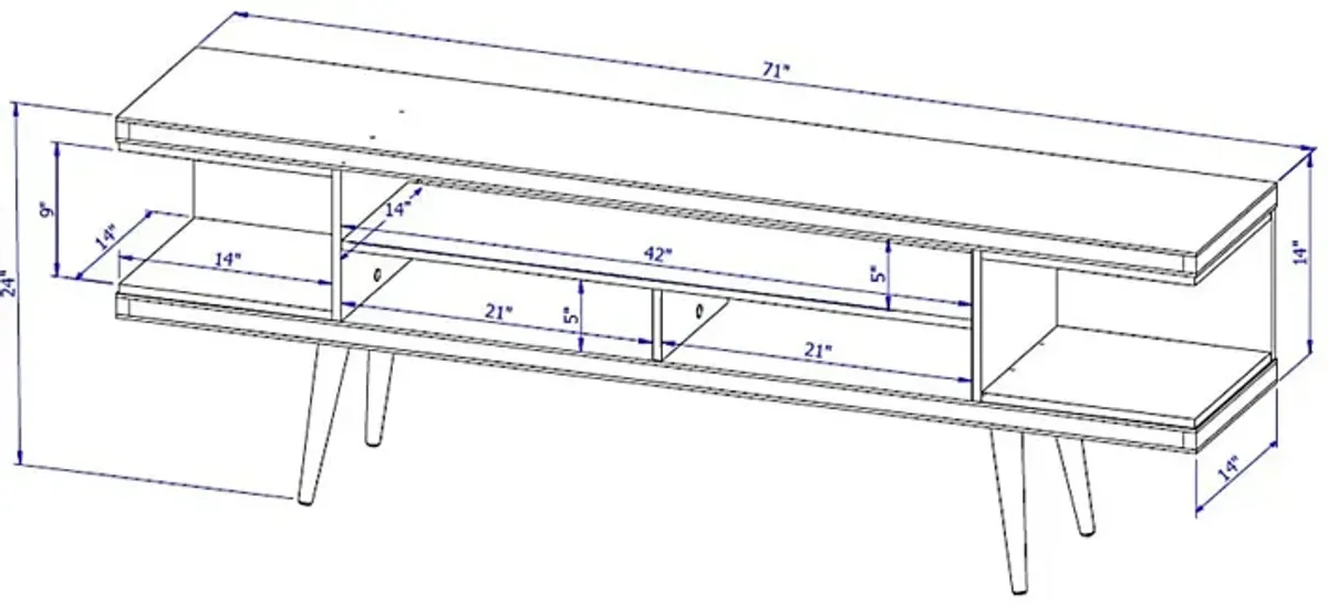 Ballater White 70 In. Console