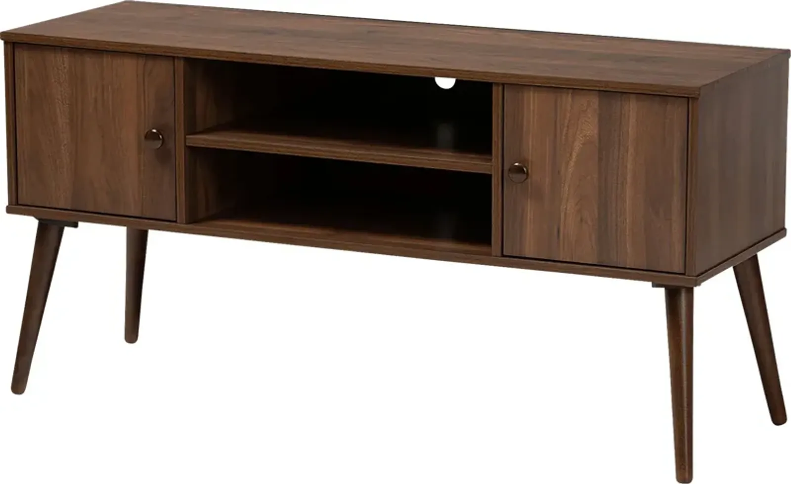 Delcain Walnut 47 in. Console