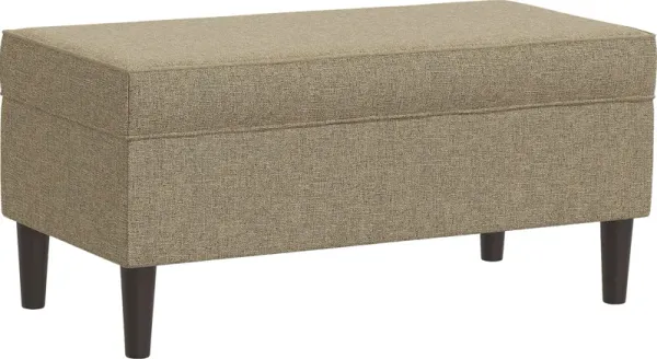 Charette Beige Storage Bench