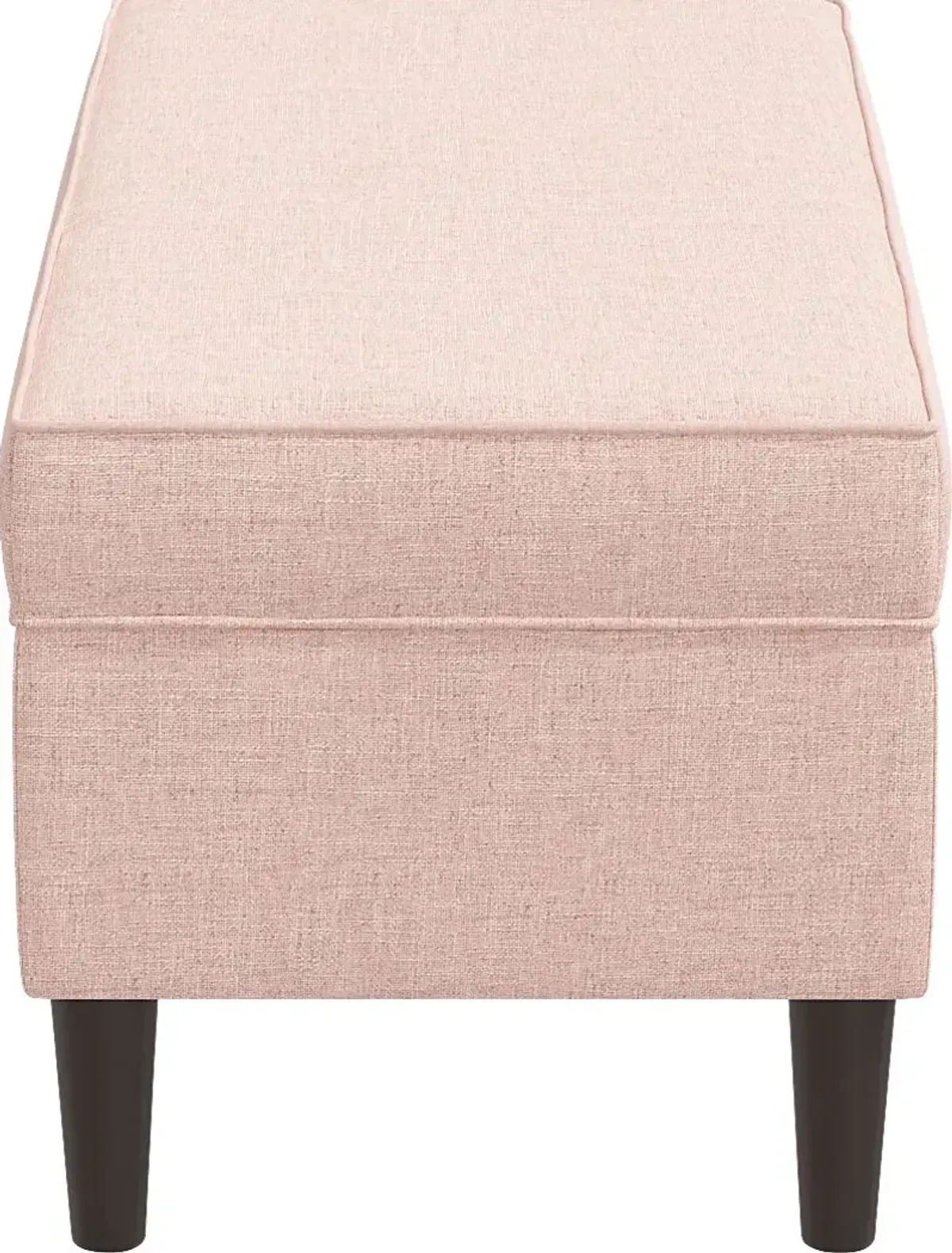 Charette Pink Storage Bench