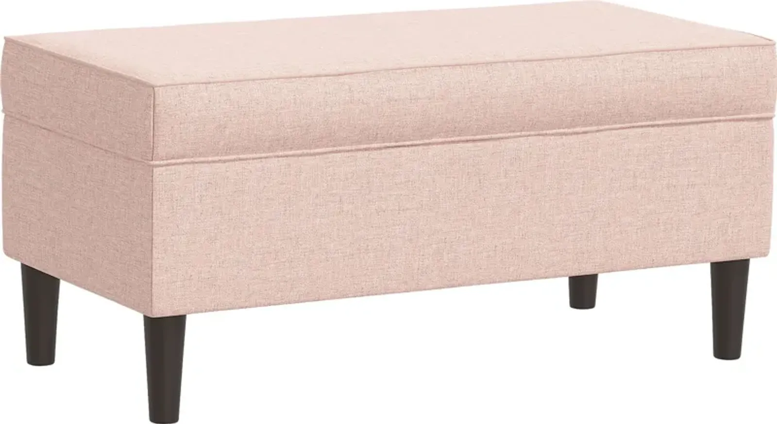 Charette Pink Storage Bench