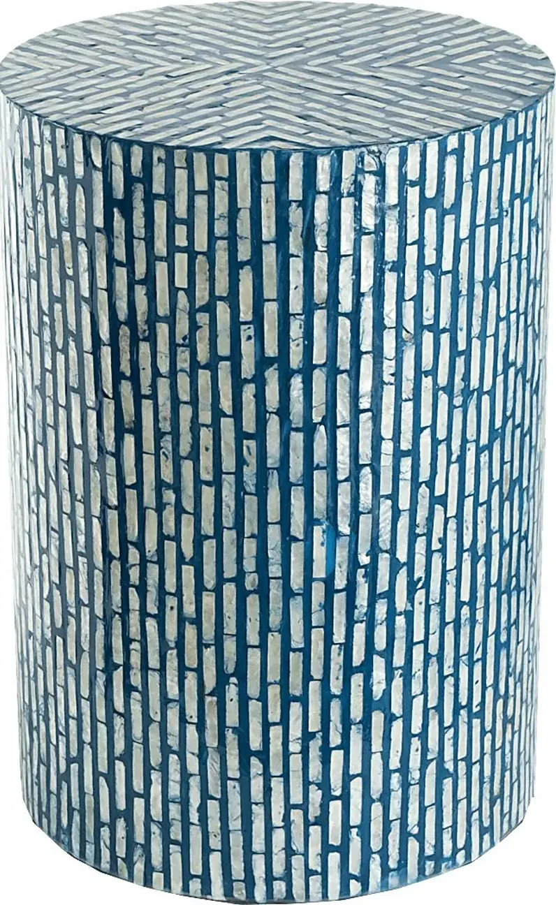 Avendia Blue Accent Stool