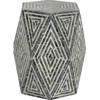 Beaudine Black Accent Stool