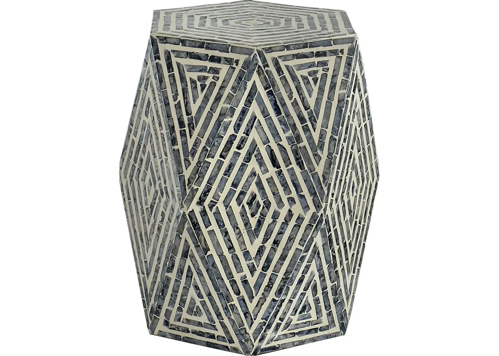 Beaudine Black Accent Stool